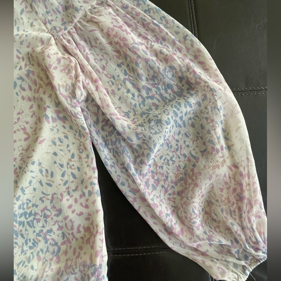 Express Women's Multicolor Blouse - Picture 7 of 9